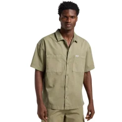 Camisas manga corta Lee Lee Mechanic Shirt Mercantile Green