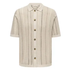 Camisas manga corta Only & sons Onstobby Life Rlx Ss Shirt Knit Noos