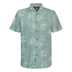 Camisas manga corta Petrol Men Shirt Short Sleeve AOP