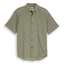 Camisas manga corta Tom tailor Relaxed Cotton Linen Shirt