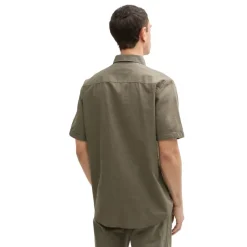 Camisas manga corta Tom tailor Cotton Linen Shirt