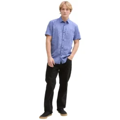 Camisas manga corta Tom tailor Cotton Linen Shirt