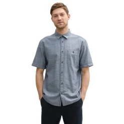 Camisas manga corta Tom tailor Cotton Linen Shirt