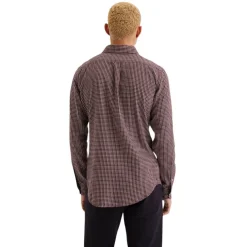 Camisas manga larga Dockers Slim Original Woven Quest Flannel Warm C