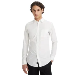 Camisas manga larga Dockers Slim Original Woven Lucent White Poplin