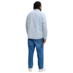 Camisas manga larga Jack & jones plus Jjebreeze Linen Blend Shirt L S Sn Pls