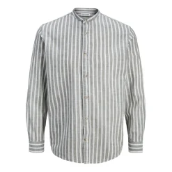 Camisas manga larga Jack & jones Jjesummer Linen Blend Band Shirt L S Sn