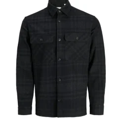 Camisas manga larga Jack & jones plus Jprrayle Melange Check L S Overshi Pls