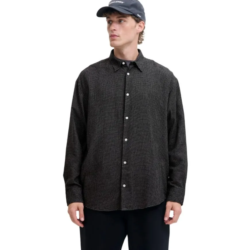 Camisas manga larga Jack & jones Jcocover Checked Flannel Shirt Ls