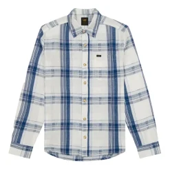 Camisas manga larga Lee LEESURE SHIRT DEEP SEA PLAID