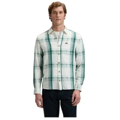 Camisas manga larga Lee LEESURE SHIRT ALGAE PLAID