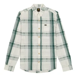 Camisas manga larga Lee LEESURE SHIRT ALGAE PLAID