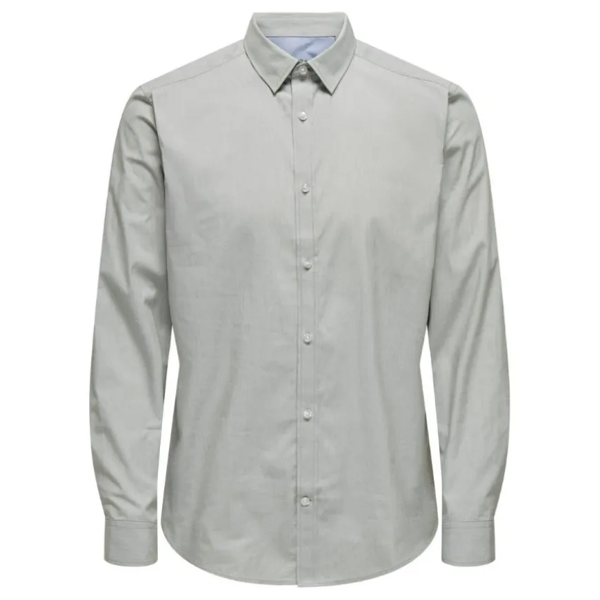 Camisas manga larga Only & sons Onsgudmund Slim Fil-A-Fil Ls Shirt