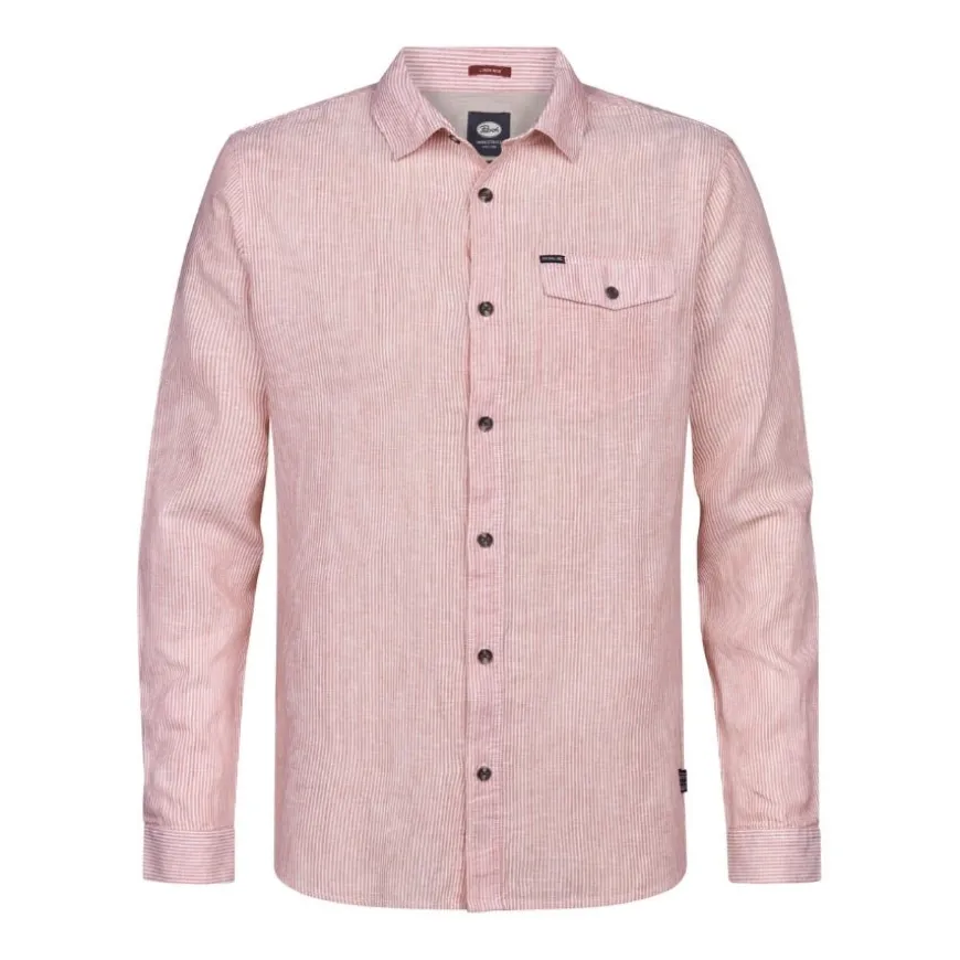 Camisas manga larga Petrol Men Shirt Long Sleeve Uni