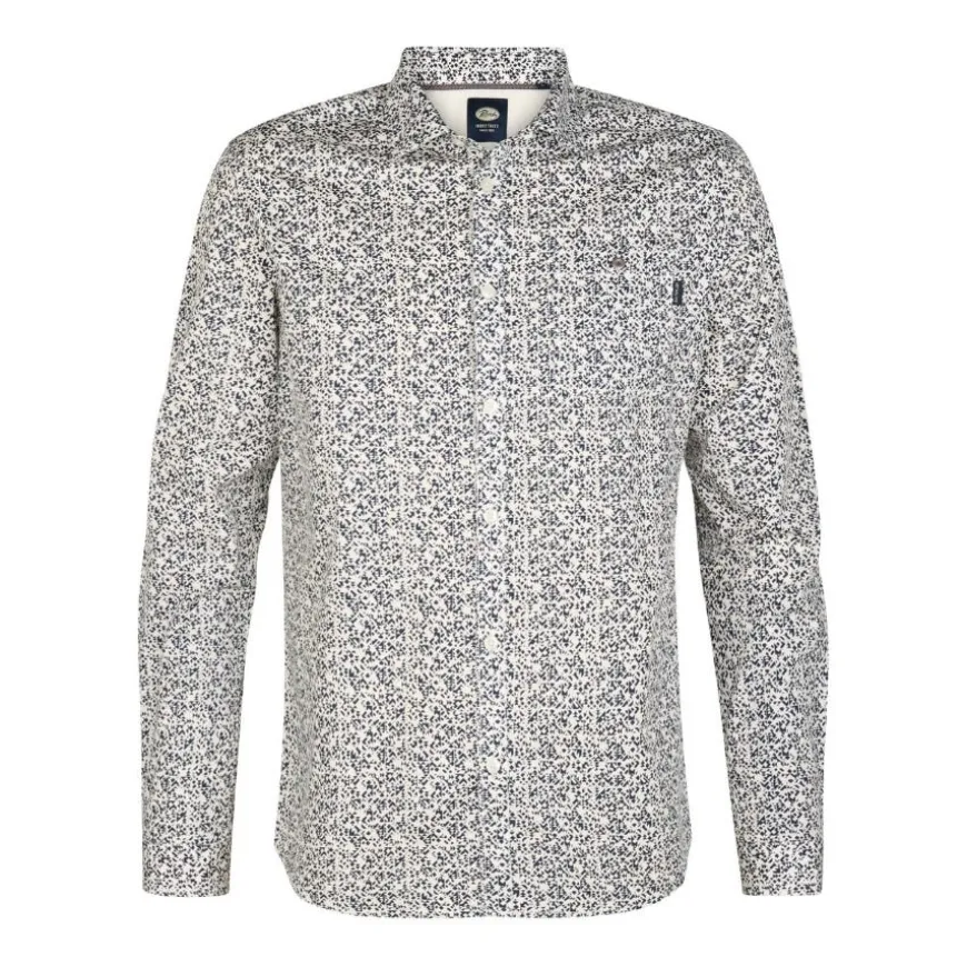 Camisas manga larga Petrol Men Shirt Long Sleeve AOP