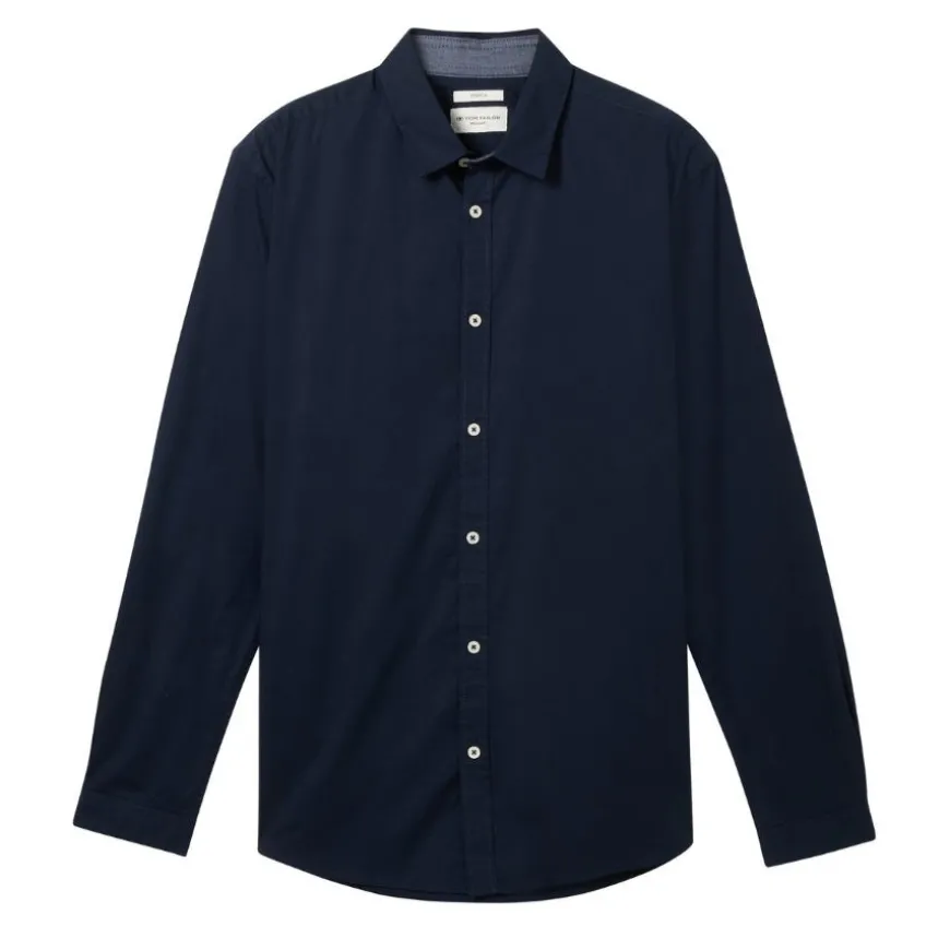 Camisas manga larga Tom tailor Stretch Poplin Shirt