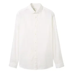 Camisas manga larga Tom tailor Cotton Linen Shirt