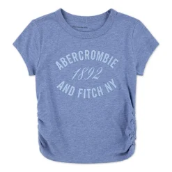 Camisetas manga corta Abercrombie Afg Anf 1892 Ruched Tee