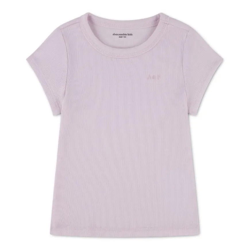 Camisetas manga corta Abercrombie Afg Essential Baby Tee