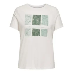 Camisetas manga corta Carmakoma Carcruz Life Ss O-Neck Reg Tee Jrs