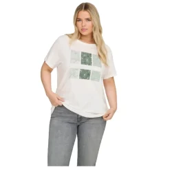 Camisetas manga corta Carmakoma Carcruz Life Ss O-Neck Reg Tee Jrs