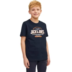 Camisetas manga corta Jack & jones N.U. Jjelogo Tee Ss Oneck 2Col 24 25 Noos Jnr