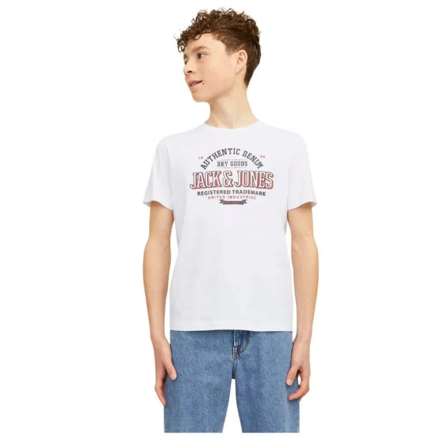 Camisetas manga corta Jack & jones N.U. Jjelogo Tee Ss Oneck 2Col 24 25 Noos Jnr