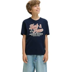 Camisetas manga corta Jack & jones N.U. Jjelogo Tee Ss Oneck 2 Col Aw25 Noos Jnr PT