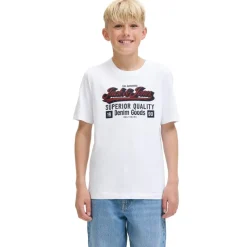 Camisetas manga corta Jack & jones N.U. Jjelogo Tee Ss Oneck 2 Col Aw25 Noos Jnr PT