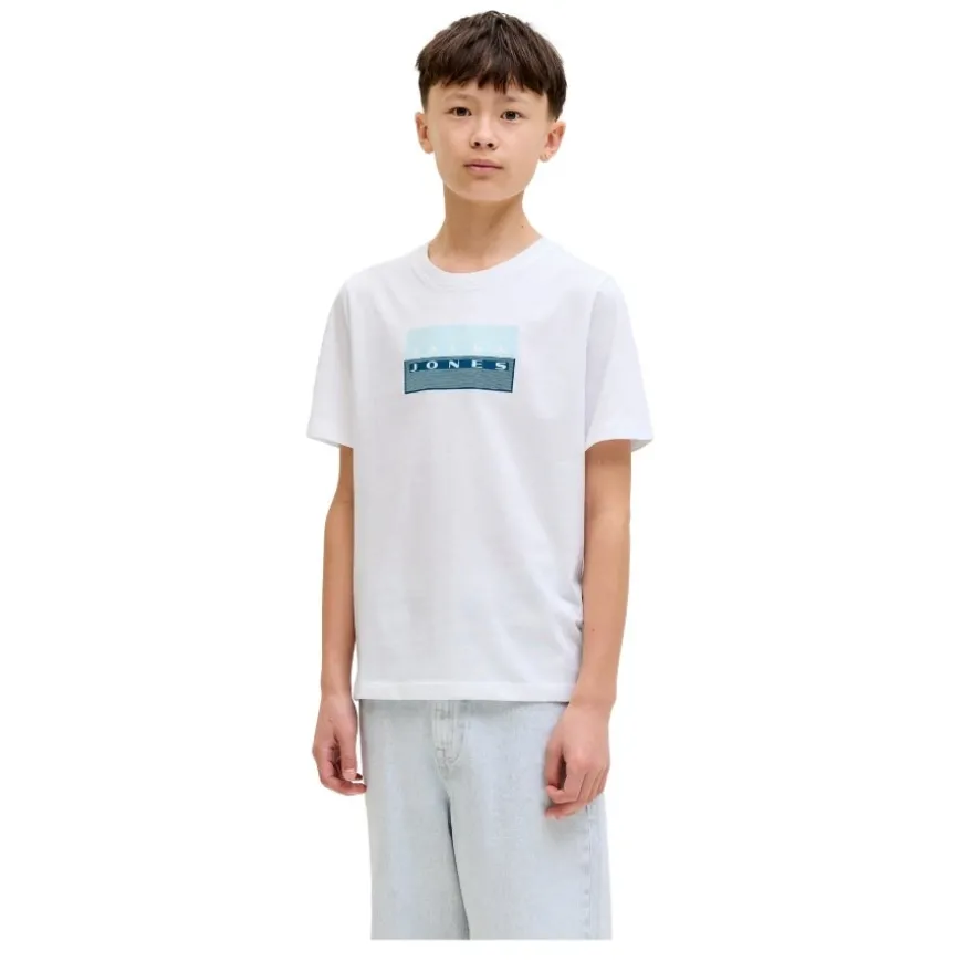 Camisetas manga corta Jack & jones Jcofusion Dots Print Tee Ss Cn Sn Jnr PT