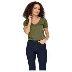 Camisetas manga corta Jdy Jdydalila S S V- Neck Lurex Top Jrs Atk