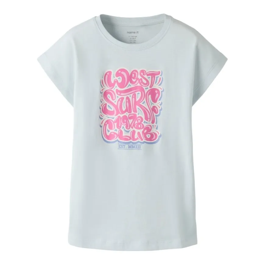 Camisetas manga corta Name-it Nkfviolet Capsl Top