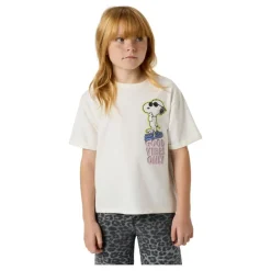 Camisetas manga corta Name-it Nkfdylana Snoopy Ss Nreg Top Box Sky