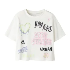 Camisetas manga corta Name-it Nkffosiaz Ss Nreg Short Top Box