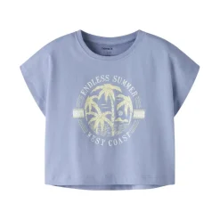 Camisetas manga corta Name-it Nkfvilma Capsl Crop Top F1 Noos
