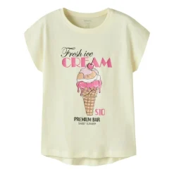 Camisetas manga corta Name-it Nkfviolet Capsl Top