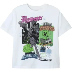 Camisetas manga corta Name-it Nkmjahi Minecraft Nreg Ss Top Noos Bfu