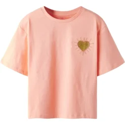 Camisetas manga corta Name-it Nkfbeatrice Ss Nreg Sh Top Box Ps Noos