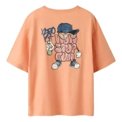 Camisetas manga corta Name-it Nkmbleze Ss Rlx Top Ps Noos
