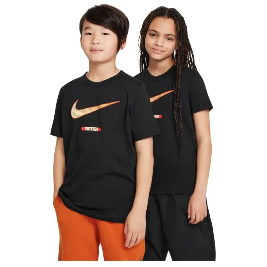 Camisetas manga corta Nike K Nsw Tee Swoosh Ssnl