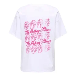 Camisetas manga corta Only Onlrolling Stones Life S S Top Jrs