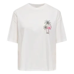 Camisetas manga corta Only Onllucy Boxy S S Top Jrs