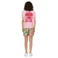 Camisetas manga corta Only Onlkita S S Drinks Top Box Jrs