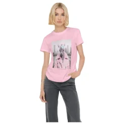 Camisetas manga corta Only Onlvibe S S Glasses Top Box Jrs