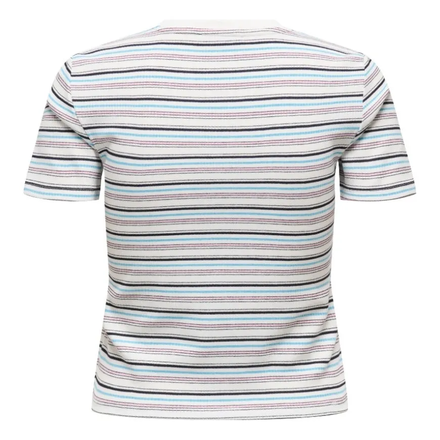 Camisetas manga corta Only Onllupe S S Stripe Tee Jrs