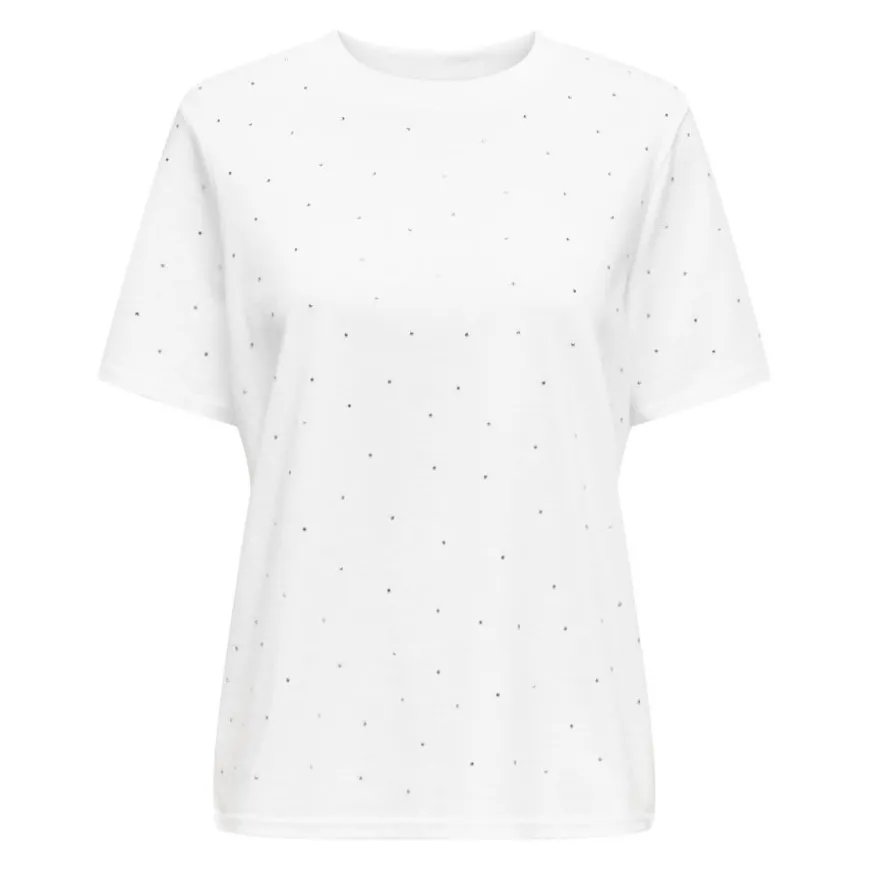 Camisetas manga corta Only Onlmonja S S Studs Tee Jrs