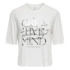 Camisetas manga corta Only Onlfree Maya S S Print Top Box Jrs