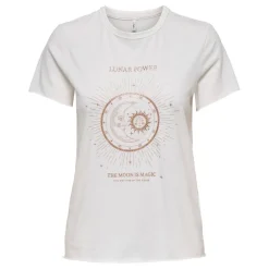 Camisetas manga corta Only OF Onllucy Life Reg S S Top Jrs Noos
