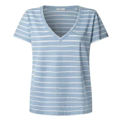 Camisetas manga corta Pepe jeans Megan V Neck Striped