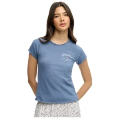 Camisetas manga corta Superdry Ath Ess Slub Graphic Tee